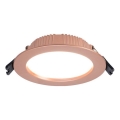 Immax NEO 07330L - stlmiteľné LED podhľadové svietidlo DOWN LED/12W/230V Wi-Fi Tuya pr. 12 cm ružové zlato
