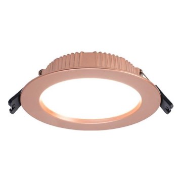 Immax NEO 07330L - stlmiteľné LED podhľadové svietidlo DOWN LED/12W/230V Wi-Fi Tuya pr. 12 cm ružové zlato