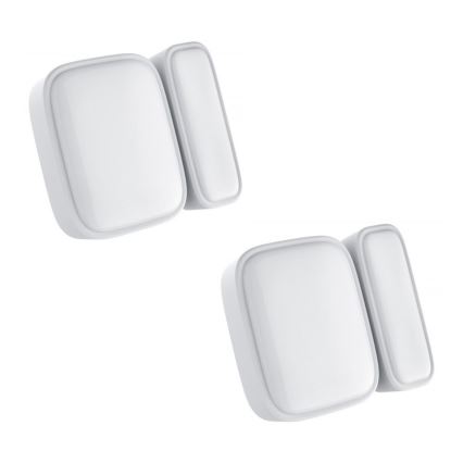 Immax NEO 07511L - SADA 2x Magnetické čidlo na okná a dvere SMART 1xCR2032  Zigbee Tuya