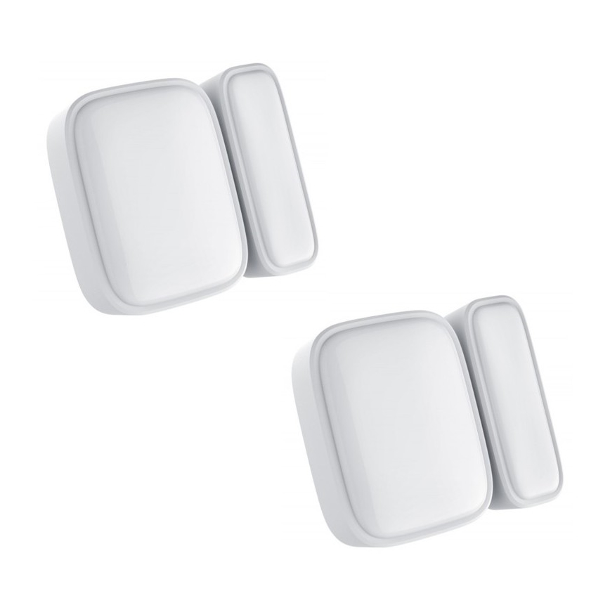 Immax NEO 07511L - SADA 2x Magnetické čidlo na okná a dvere SMART 1xCR2032  Zigbee Tuya