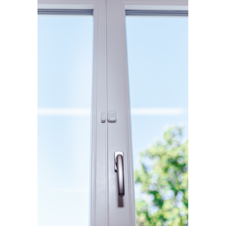 Immax NEO 07511L - SADA 2x Magnetické čidlo na okná a dvere SMART 1xCR2032  Zigbee Tuya