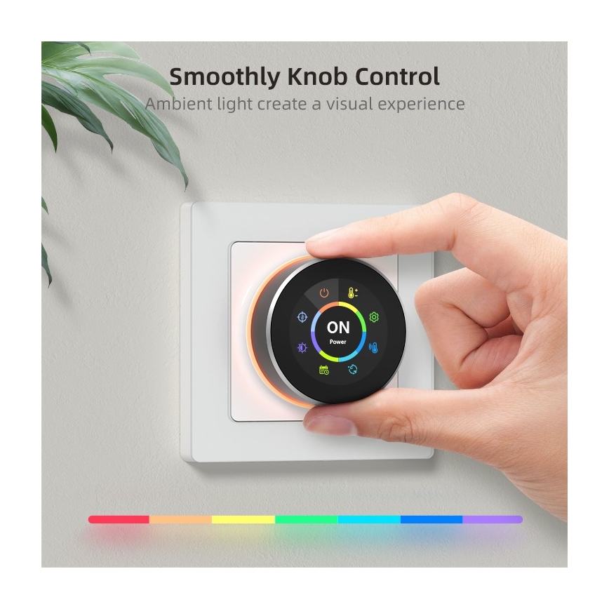 Immax NEO 07535L - Termostat pre elektrické podlahové kúrenie SMART 230V/16A Wi-Fi Tuya