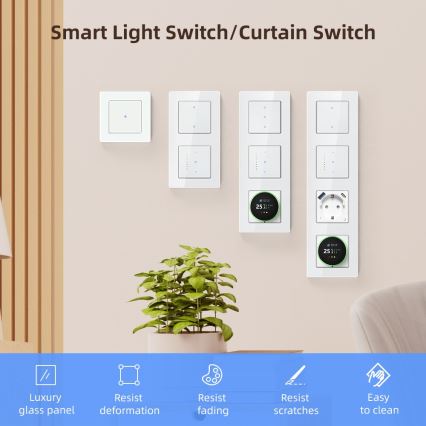 Immax NEO 07540L - Inteligentný vypínač na ovládanie žalúzií a roliet 230V Wi-Fi Tuya