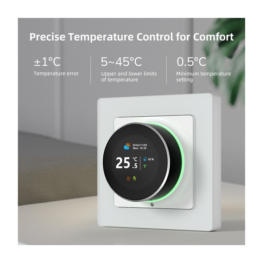 Immax NEO 07555L - Termostat pre elektrické podlahové kúrenie SMART 230V/16A