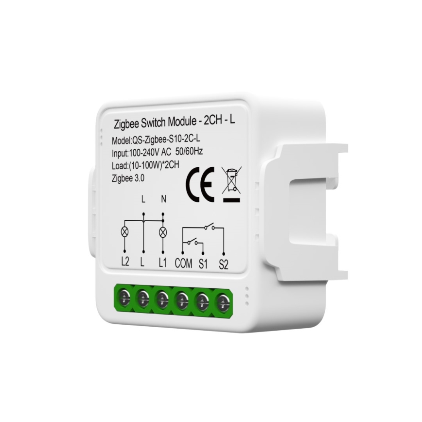 Immax NEO 07572L - Inteligentný kontroler NEO LITE V8 2-tlačidlový Tuya