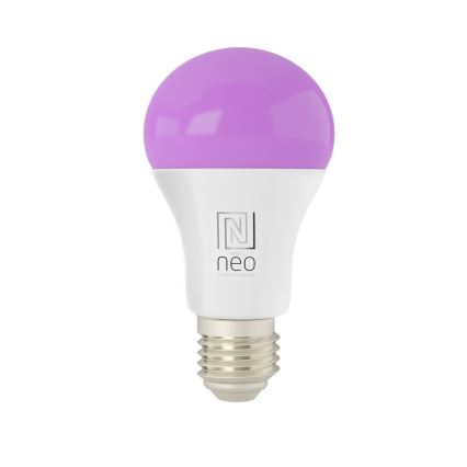 Immax NEO 07712L - LED RGB+CCT Stmievateľná žiarovka NEO LITE Smart E27/9W/230V Wi-Fi Tuya 2200 - 6500K