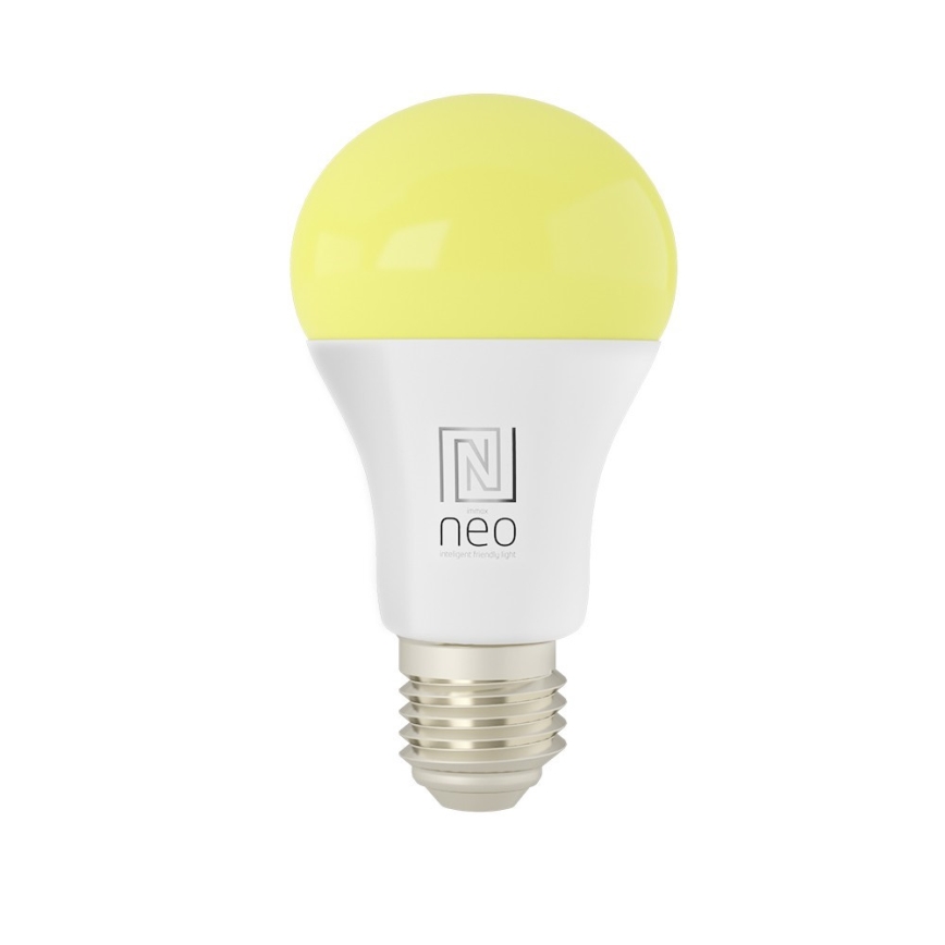 Immax NEO 07712L - LED RGB+CCT Stmievateľná žiarovka NEO LITE Smart E27/9W/230V Wi-Fi Tuya 2200 - 6500K