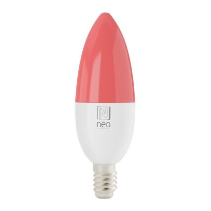 Immax NEO 07716L - LED RGB+CCT Stmievateľná žiarovka E14/5,5W/230V 2700K Wi-Fi Tuya