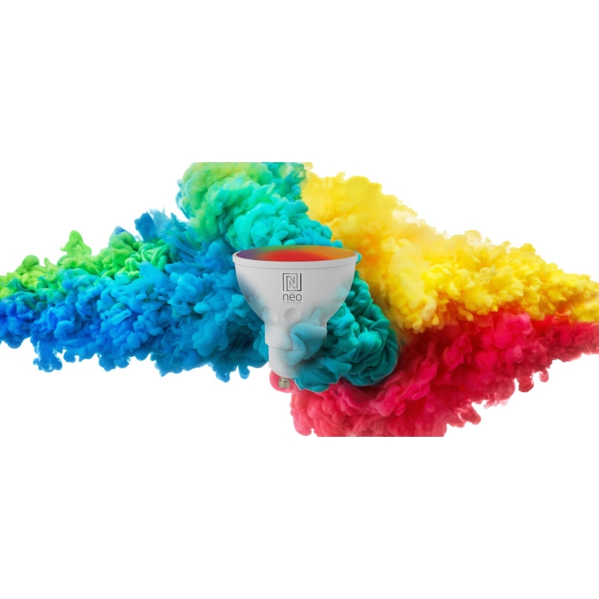 Immax NEO 07724C - SADA 3x LED RGB+CCT Stmievateľná žiarovka GU10/4,8W/230V 2700K Wi-Fi Tuya
