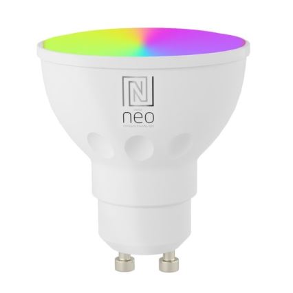 Immax NEO 07724CDO - sada 3x stmievateľných LED žiaroviek RGB+CCT GU10/4,8W/230V 2700-6500K Wi-Fi Tuya + diaľkové ovládanie