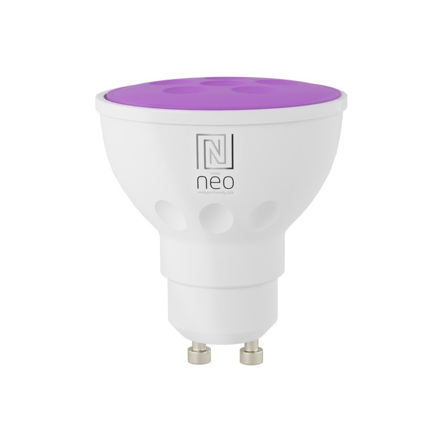 Immax NEO 07724CDO - SADA 3x LED RGB+CCT Stmievateľná žiarovka GU10/6W/230V 2700-6500K Wi-Fi Tuya + diaľkové ovládanie