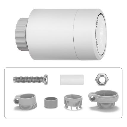 Immax NEO 07732A - SADA 3x Termostatická hlavica 2xAA/3V Tuya