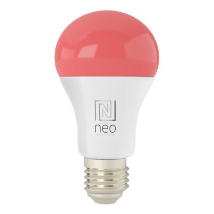 Immax NEO 07733L - LED RGB+CCT Stmievateľná žiarovka NEO LITE E27/11W/230V 2700 - 6500K Wi-Fi Tuya