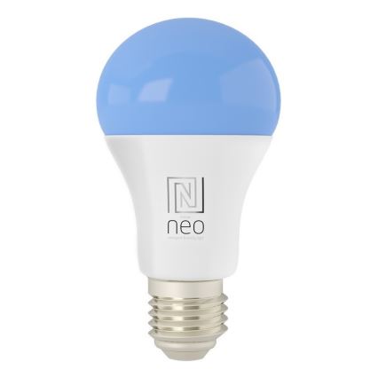 Immax NEO 07733L - LED RGB+CCT Stmievateľná žiarovka NEO LITE E27/11W/230V 2700 - 6500K Wi-Fi Tuya