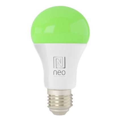 Immax NEO 07733L - LED RGB+CCT Stmievateľná žiarovka NEO LITE E27/11W/230V 2700 - 6500K Wi-Fi Tuya