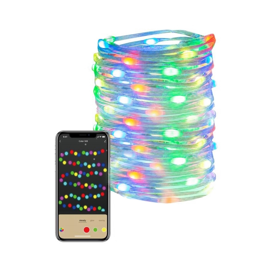 Immax NEO 07736L - LED RGB Stmievateľný vonkajší pásik NEO LITE LED/8,4W/230V 16 m IP44 Wi-Fi Tuya