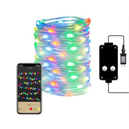 Immax NEO 07736L - LED RGB Stmievateľný vonkajší pásik NEO LITE LED/8,4W/230V 16 m IP44 Wi-Fi Tuya