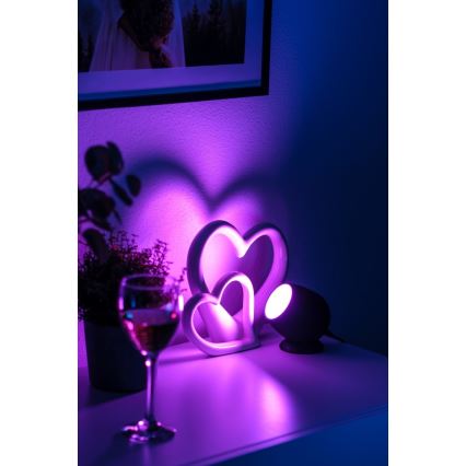 Immax NEO 07739L - LED RGB+CCT Stmievateľná stolná lampa ATMOSPHERE LED/3W/5V Wi-Fi Tuya