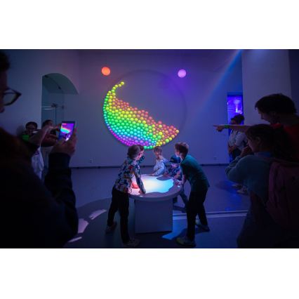 Immax NEO 07745CDO - SADA 3x stmievateľných LED žiaroviek RGB+CCT E14/6W/230V Wi-Fi + diaľkové ovládanie