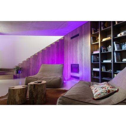 Immax NEO 07745CDO - SADA 3x stmievateľných LED žiaroviek RGB+CCT E14/6W/230V Wi-Fi + diaľkové ovládanie