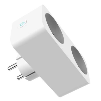 Immax NEO 07751L - Inteligentná rozbočovacia zásuvka NEO LITE 2x16A/230V Wi-Fi Tuya