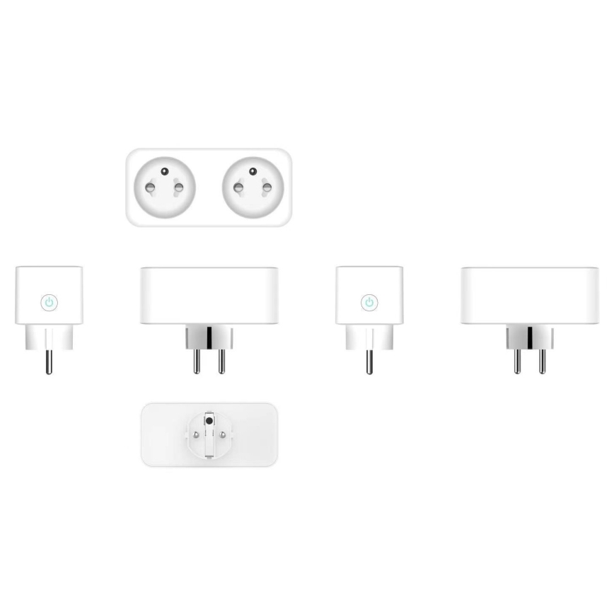 Immax NEO 07751L - Inteligentná rozbočovacia zásuvka NEO LITE 2x16A/230V Wi-Fi Tuya