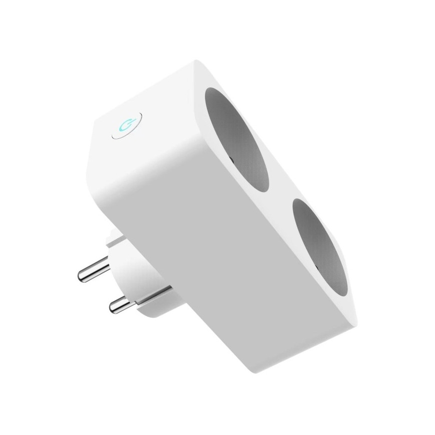 Immax NEO 07752L - Inteligentná rozbočovacia zásuvka 2x16A/230V Tuya