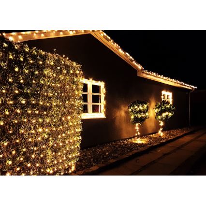 Immax NEO 07755L - LED Stmievateľná vonkajšia reťaz NEO LITE 400xLED/8 funkcií 43m IP44 Wi-Fi Tuya teplá biela