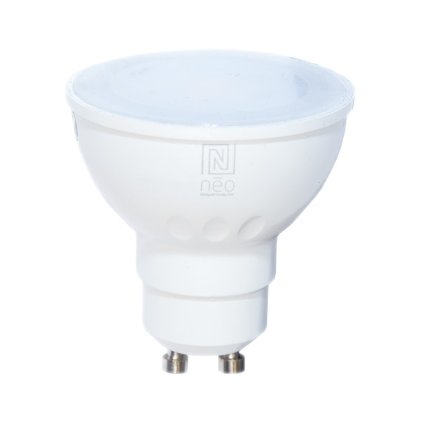 Immax NEO 07777L - LED RGB+CCT Stmievateľná žiarovka GU10/4,8W/230V Tuya