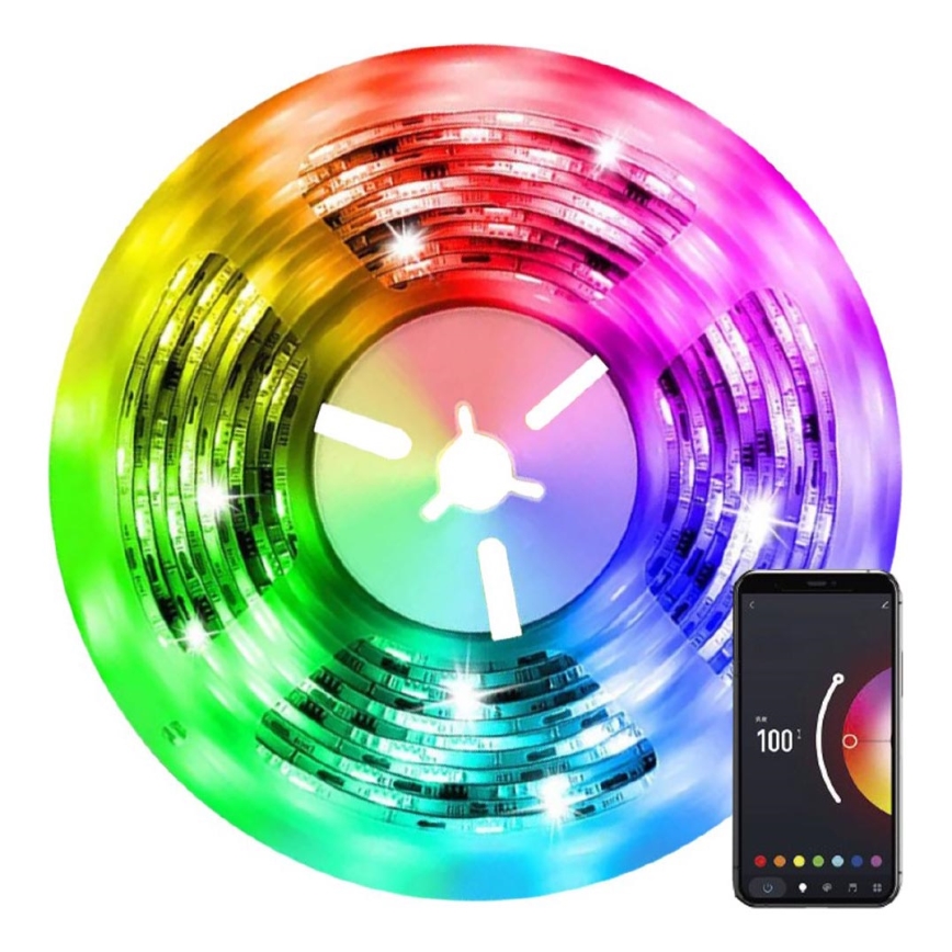 Immax NEO 07790L - LED RGB+CCT Stmievateľný pásik NEO SMART LED/15W/230V 3m IP65 Wi-Fi Tuya