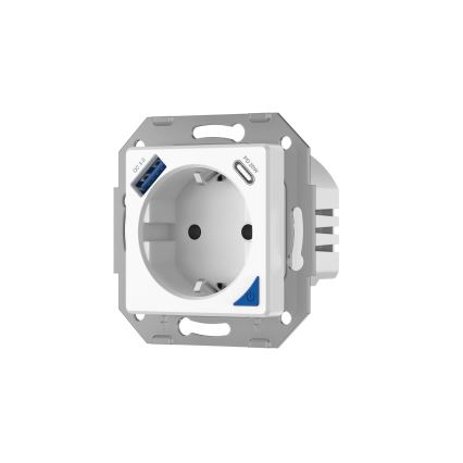 Immax NEO 07801L - Inteligentná zásuvka 16A/230V + 1xUSB-A+1xUSB C Tuya