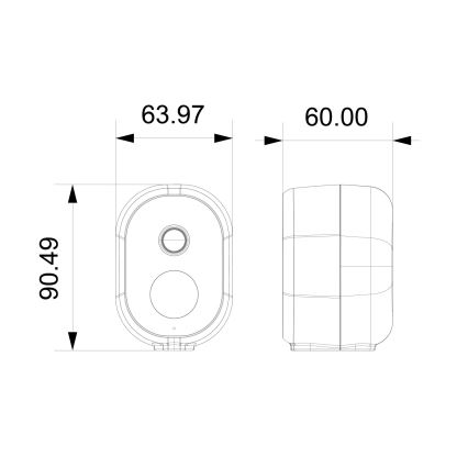 Immax NEO 07802L - Inteligentná vonkajšia solárna kamera so senzorom BARREL 5000 mAh Wi-Fi Tuya IP65