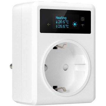 Immax NEO 07811L - Inteligentná zásuvka s teplomerom F 3680W Wi-Fi