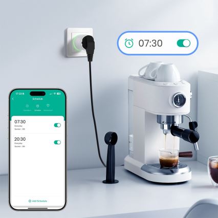 Immax NEO 07813L - Inteligentná zásuvka F 3500W Wi-Fi