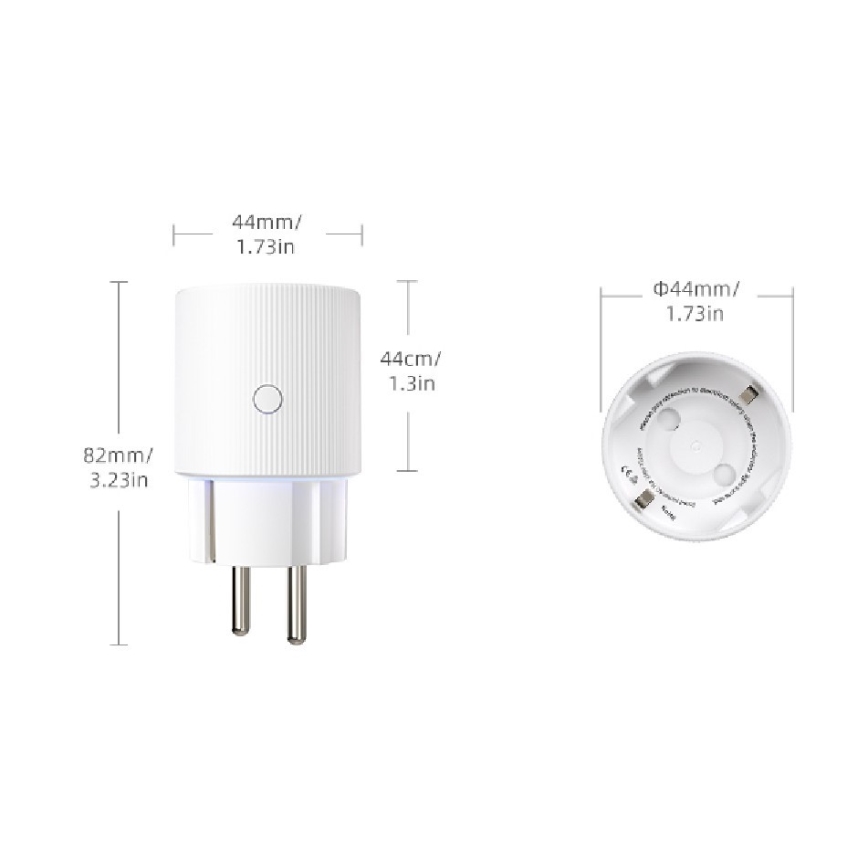 Immax NEO 07813L - Inteligentná zásuvka F 3500W Wi-Fi