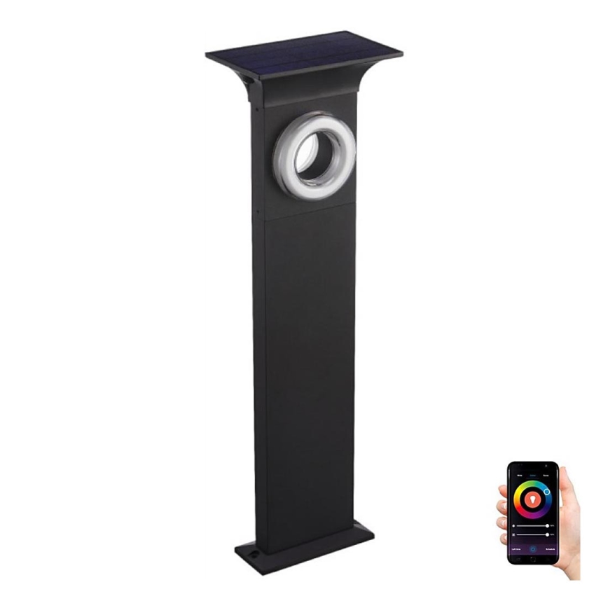 Immax NEO 07904L - LED RGB+CW/W Stmievateľná solárna lampa ANEL LED/2W/5V IP54 Tuya 2000 mAh