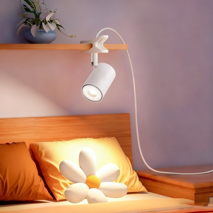 Immax NEO 08292L - Klipová lampa PUNTO 1xGU10/9W/230V biela