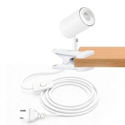 Immax NEO 08292L - Klipová lampa PUNTO 1xGU10/9W/230V biela