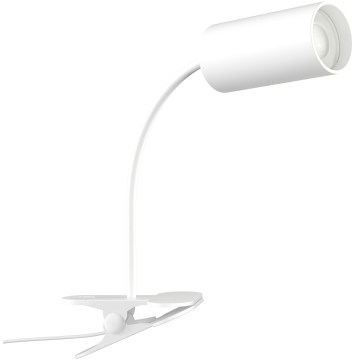 Immax NEO 08294L - Flexibilná lampa s klipom PUNTO 1xGU10/9W/230V biela