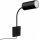 Immax NEO 08295L - Nástenné svietidlo s USB PUNTO 1xGU10/9W/230V čierne