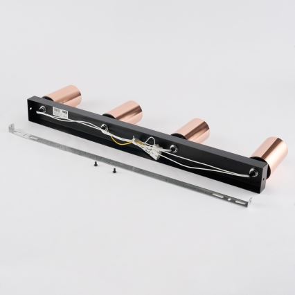 Immax NEO 08303L - Bodové svietidlo PUNTO 4xGU10/9W/230V ružové zlato