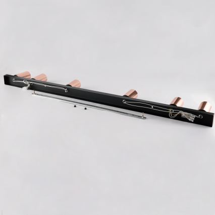 Immax NEO 08305L - Bodové svietidlo PUNTO 6xGU10/9W/230V ružové zlato