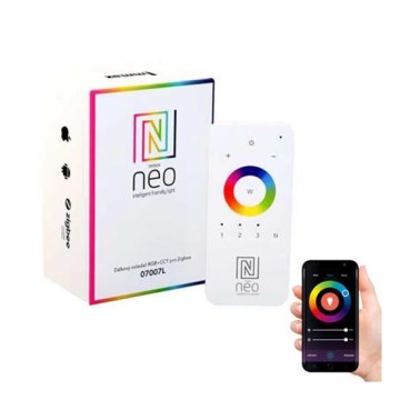 Immax NEO - Diaľkový ovládač RGB+CCT/2xAAA ZigBee Immax NEO - Diaľkový ovládač RGB+CCT/2xAAA ZigBee