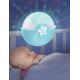 Infantino - Detská lampička s projektorom 3xAA modrá