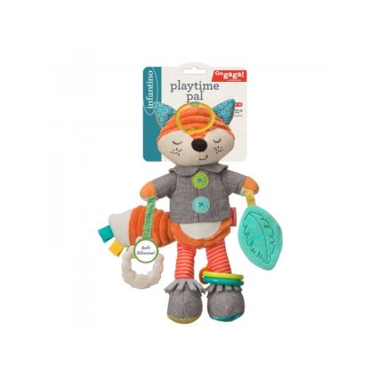 Infantino - Plyšová hračka s hryzadielkami 30 cm lišiak