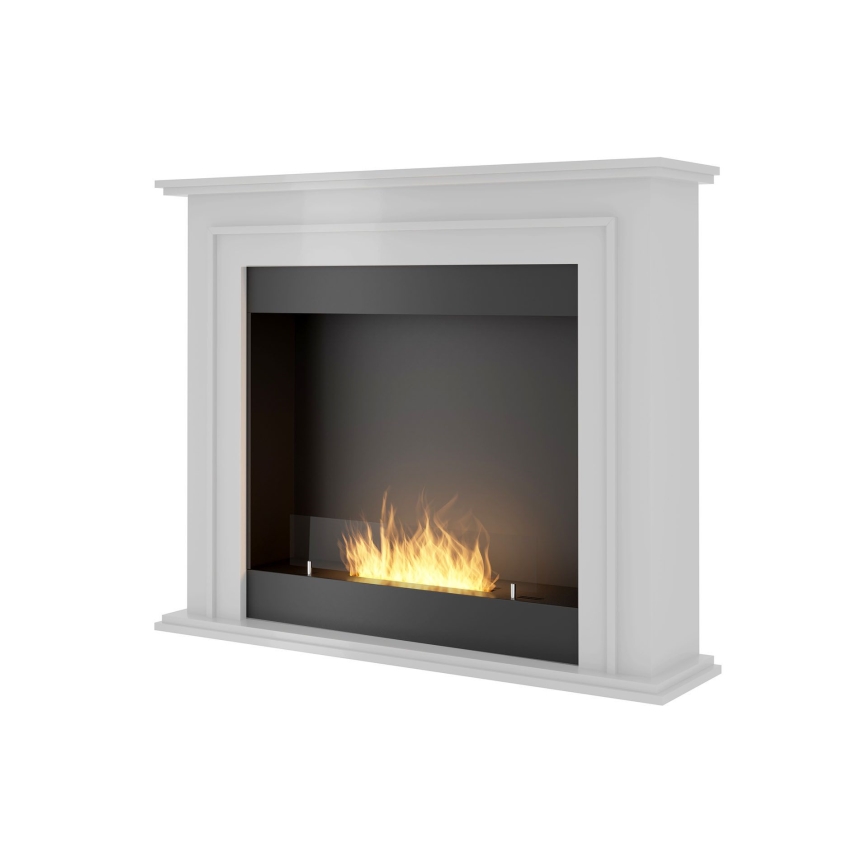 InFire - BIO krb 90x112,5 cm 3kW biela