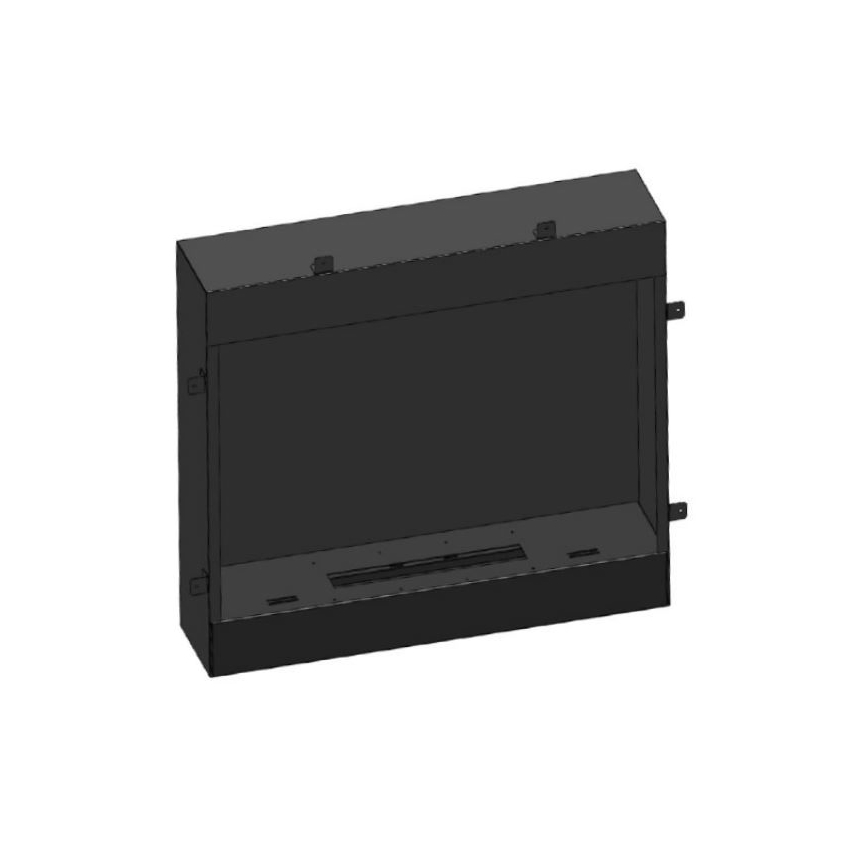 InFire - BIO krb 90x112,5 cm 3kW biela