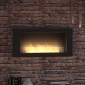 InFire - Nástenný BIO krb 120x56 cm 3kW čierna