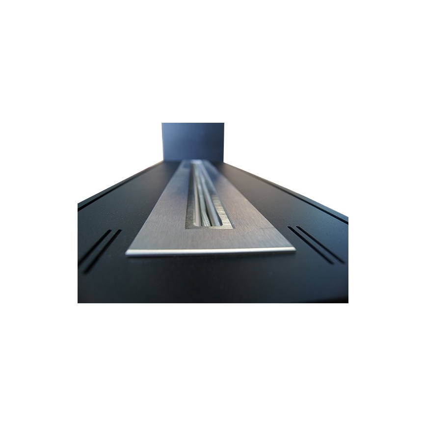 InFire - Rohový BIO krb 100x50 cm 3kW obojstranný