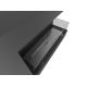 InFire - Rohový BIO krb 45x60 cm 3kW čierna